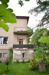 Κήπος έξω από το Apartament Krych