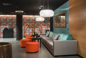 Posezení v ubytování Thon Hotel Lofoten