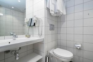 Koupelna v ubytování Thon Hotel Lofoten
