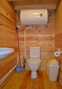 Koupelna v ubytování Camping Männisalu