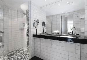 Koupelna v ubytování Thon Hotel Vettre