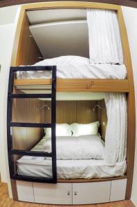Master Chitow Hostel 객실 침대