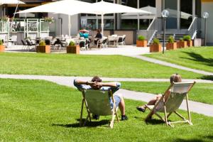 Zahrada ubytování Parkhotel Hirschwang