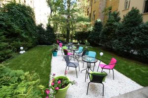 Zahrada ubytování Anette Hotel