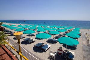 A general sea view or a sea view taken from a vendégházakat