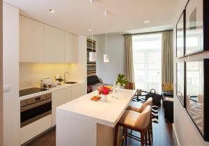 The Lumiares Hotel & Spa - Small Luxury Hotels Of The World的厨房或小厨房