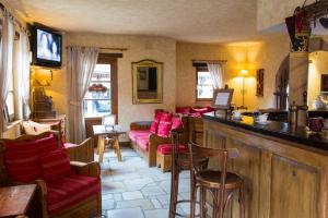 Lounge nebo bar v ubytování Le Domaine de Rouffach