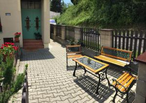 Zahrada ubytování Villa Cihelna apartments