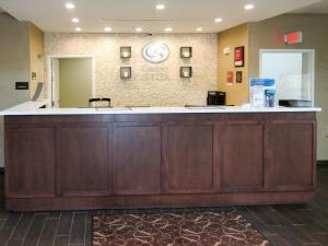 The lobby or reception area at Comfort Suites Kyle