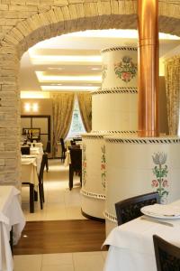Posezení v ubytování Albergo Ristorante Marcheno
