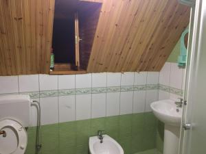 Koupelna v ubytování Guesthouse Alpini + 37 fotografií