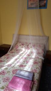 Cama o camas de una habitación en Mavi Pansiyon