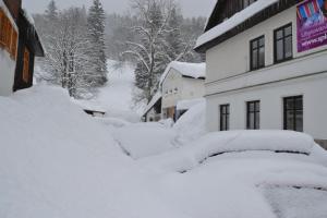 Hostel Fortuna v zime
