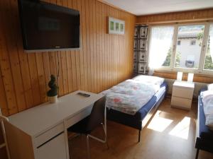 Postel nebo postele na pokoji v ubytování Landgasthof-Hotel Adler