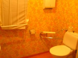 Koupelna v ubytování Fredrika Hotell Jakt&Fiskecamp