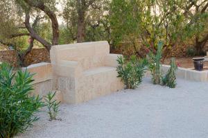 A garden outside Casale Donna Rosa