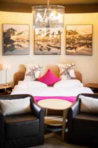 Część wypoczynkowa w obiekcie Hotel Garni Römerhof