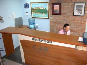 The lobby or reception area at Car Royal Apartments and Rooms