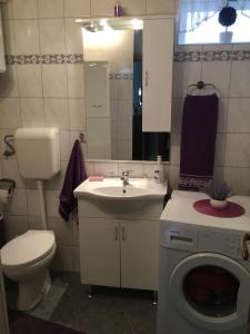 Koupelna v ubytování Guesthouse Adi