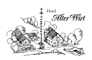 Půdorys ubytování Hotel Alter Wirt