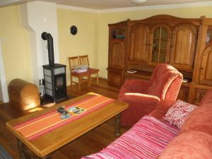 Posezení v ubytování Guest House LUFT Sněžník