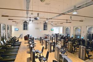 Fitness centar i/ili fitness sadržaji u objektu Boutique Hotel Steenhof Suites - Adults Only