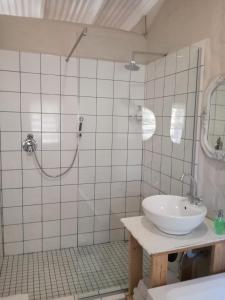 Koupelna v ubytování Rietjiesbos Self Catering