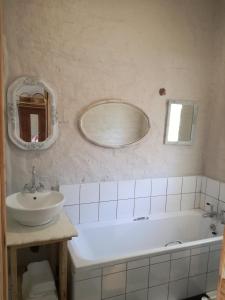 Koupelna v ubytování Rietjiesbos Self Catering