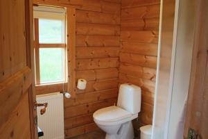 Ένα μπάνιο στο Geysir - Modern Log Cabin