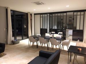 Posezení v ubytování Le Clos n°5
