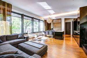 Posezení v ubytování GMP Clubhotel Apartments