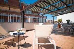 Balkón nebo terasa v ubytování Tisserand Boutique & Apartment