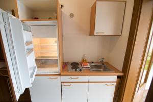 Kuchyň nebo kuchyňský kout v ubytování Haus Brandeck