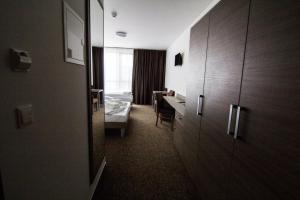 Łóżko lub łóżka w pokoju w obiekcie Lifestyle Hotel Leithana