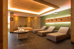 Posezení v ubytování Verwöhnhotel Wildspitze