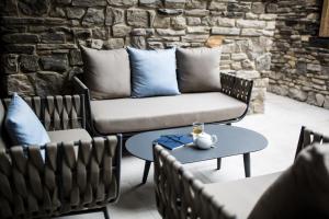 Posezení v ubytování Verwöhnhotel Wildspitze