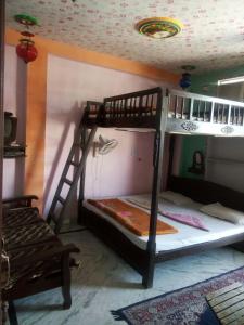 Postel nebo postele na pokoji v ubytování Milkman Guest House