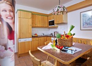 Küche/Küchenzeile in der Unterkunft Villa Strolz