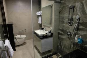 Koupelna v ubytování iLiving B&B