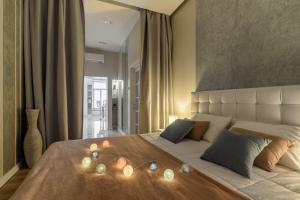 Posteľ alebo postele v izbe v ubytovaní Spa Luxe Virmenska