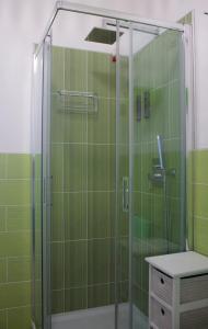 Koupelna v ubytování B&B L'Arcobaleno
