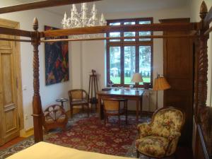Posezení v ubytování Residenz Villa Kult