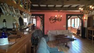 Posezení v ubytování B&B Le Nid Doux (Vresse-Sur-Semois/Chairière)