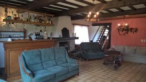 Posezení v ubytování B&B Le Nid Doux (Vresse-Sur-Semois/Chairière)