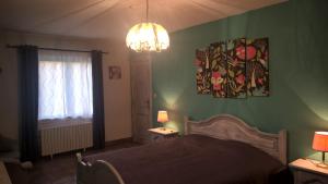 Postel nebo postele na pokoji v ubytování B&B Le Nid Doux (Vresse-Sur-Semois/Chairière)