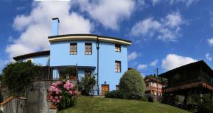 Ein Garten an der Unterkunft Casa de Aldea La Pumariega
