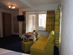 TV o dispositivi per l'intrattenimento presso Hotel Alpenfrieden