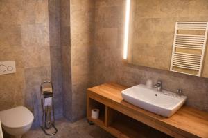 Koupelna v ubytování Hotel Diana