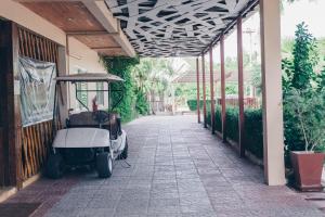 Zahrada ubytování The Hideaway Resort