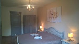 Postel nebo postele na pokoji v ubytování B&B Le Nid Doux (Vresse-Sur-Semois/Chairière)